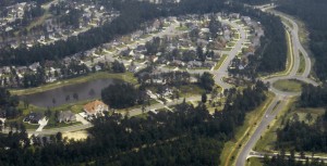 Towne Lake Aerial